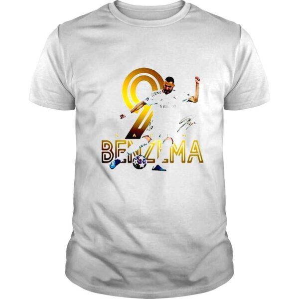 Karim benzema real madrid win champions league 20212022 shirt