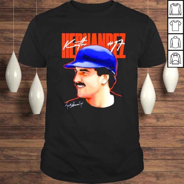 Keith Hernandez New York Mets Profile signature shirt