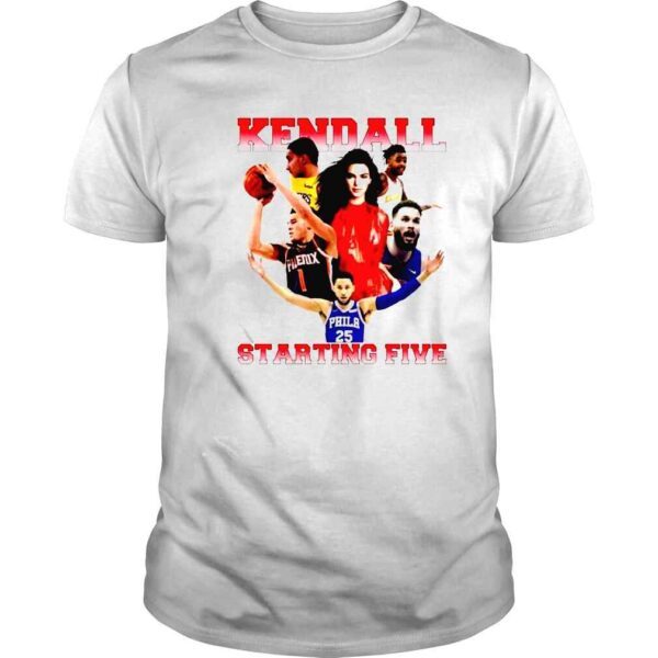 Kendall Starting Five Jenner Team Tshirt