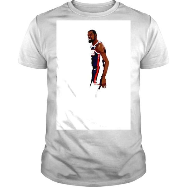 Kevin Durant basketball cartoon shirt