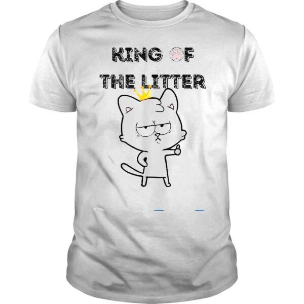 King of The Litter Kitty Litter Cat Lover Shirt