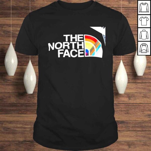 LGBT The North Face Pride logo shirt