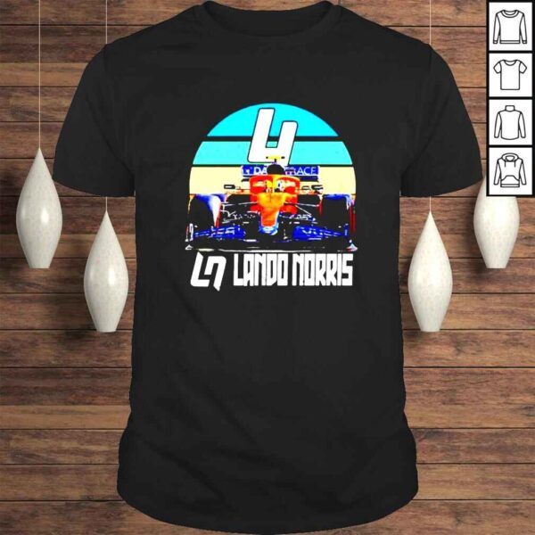 Lando Norris f1 vintage shirt