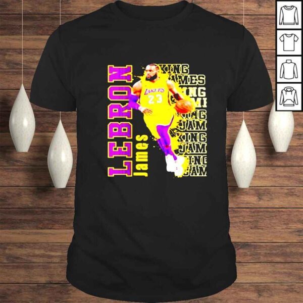 Lebron James Los Angeles Lakers King GOAT shirt