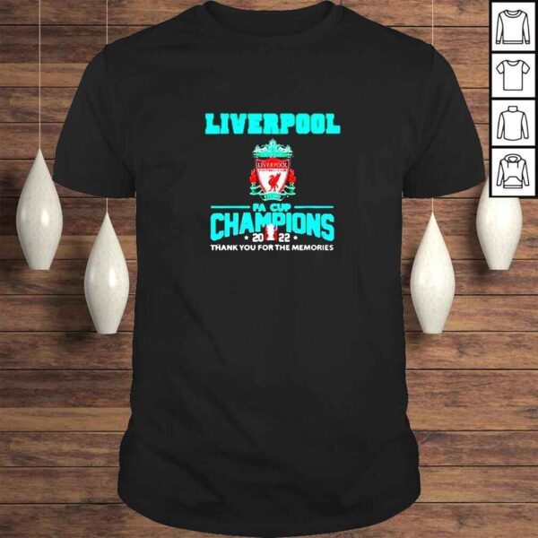 Liverpool Champions FA Cup 2022 Thank You For The Memories TShirt