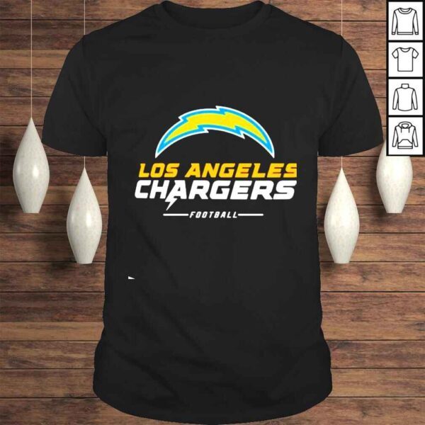 Los Angeles Chargers Team Lockup Logo shirt