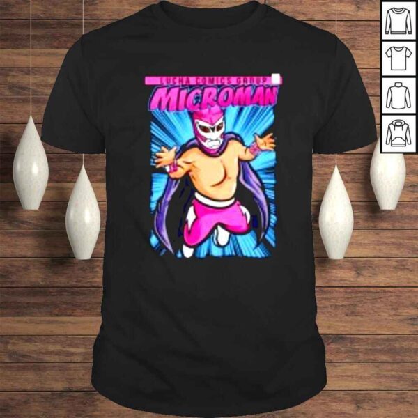 Lucha Comis Group Microman Comics shirt