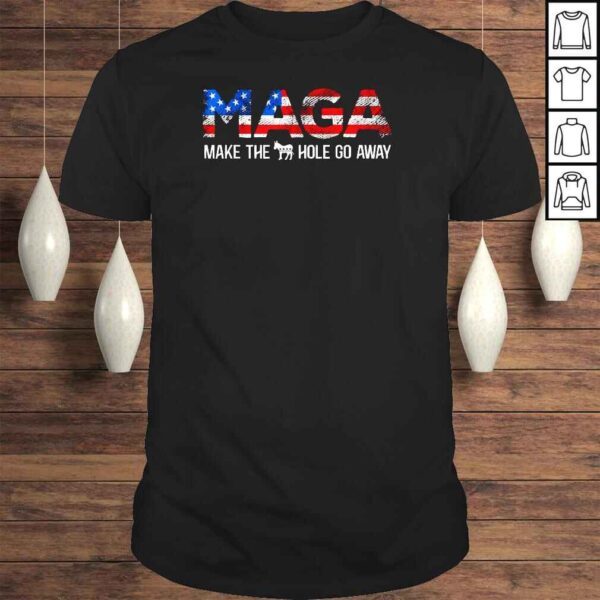 MAGA Make The Ashole Go Away US Flag Shirt