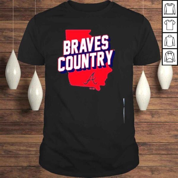 MLB Atlanta Braves Country Shirt