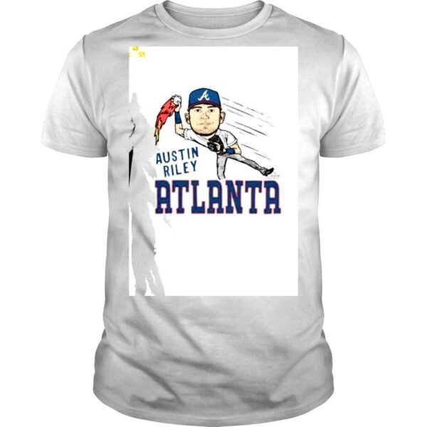 MLB Austin Riley Atlanta Braves Homage Caricature TriBlend Shirt