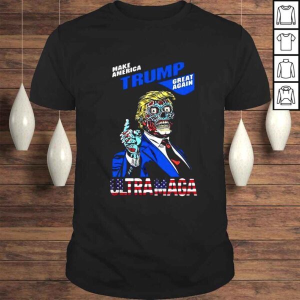 Make America Trump Great Again Ultra Maga Flag Shirt