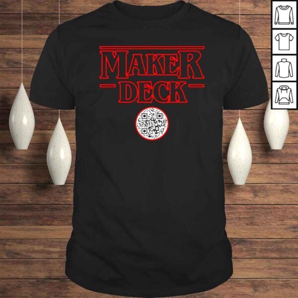 Maker Deck Strange Logo shirt