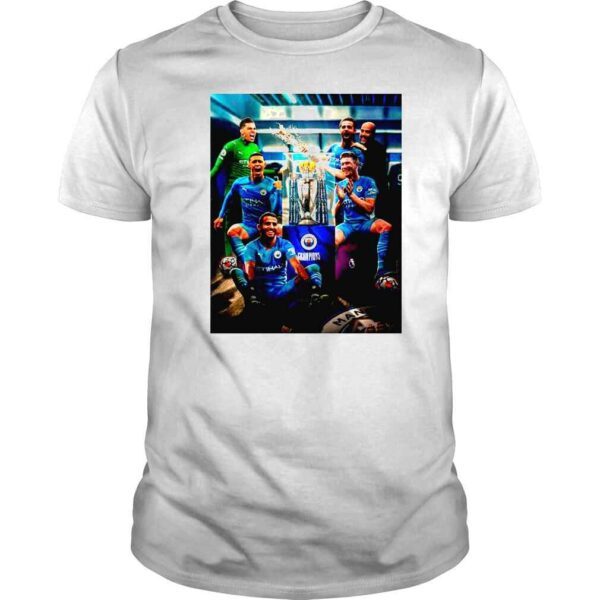 Manchester City Are Premier League Champions For The Sixth Time poster shirt