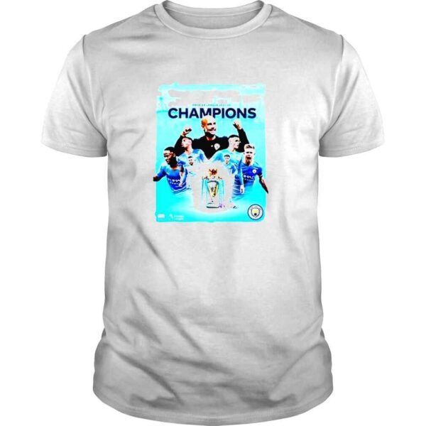 Manchester City FC Win Premier League 2021 2022 Champions TShirt