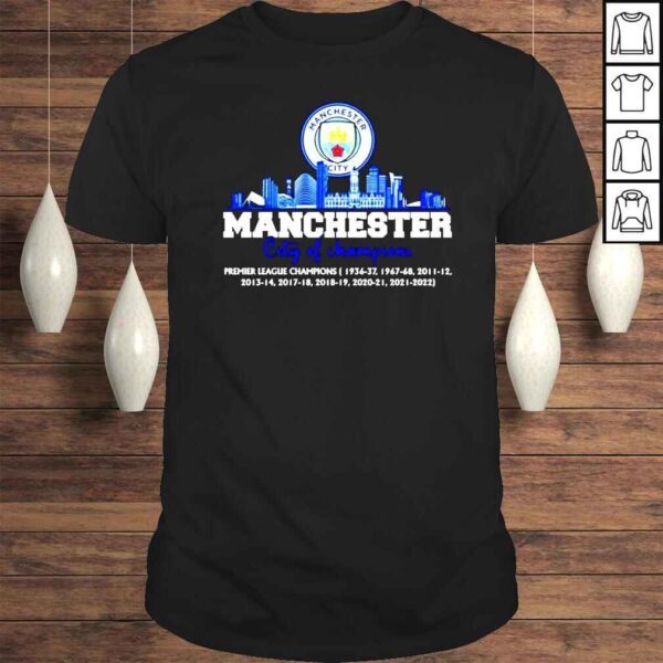 Manchester City of Champions shirt