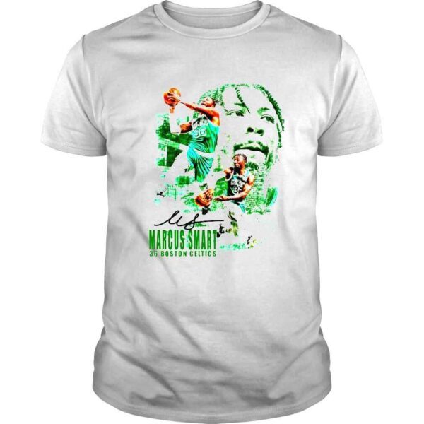 Marcus Smart 36 Boston Celtics signature shirt