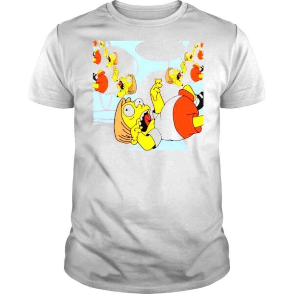 Martins Nightmare The Simpsons 90s Cartoon TShirt