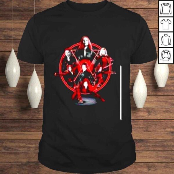 Marvel Avengers Black Widow Multiplied Shirt