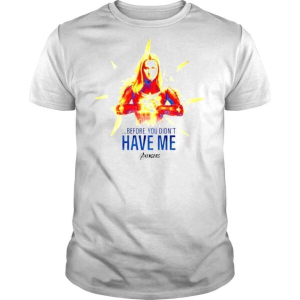 Marvel Avengers Endgame Captain Marvel Logo shirt