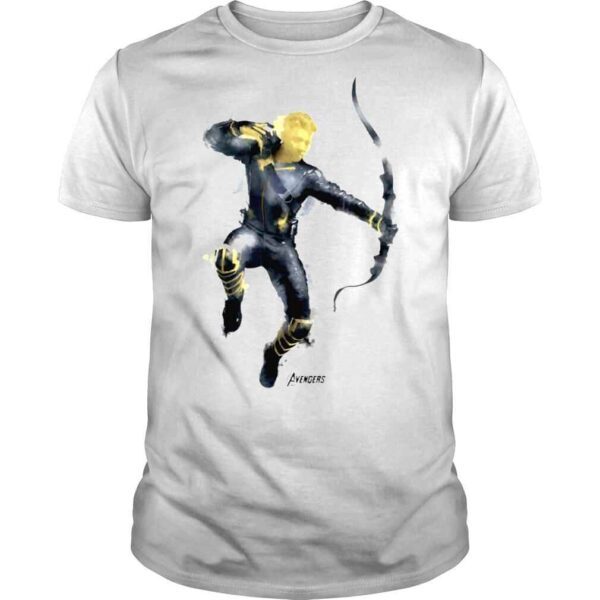 Marvel Avengers Endgame Hawkeye Spray Paint Graphic Tee