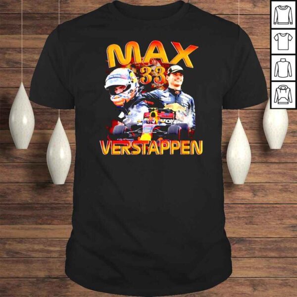 Max Verstappen Racing 90s Bull F1 TShirt