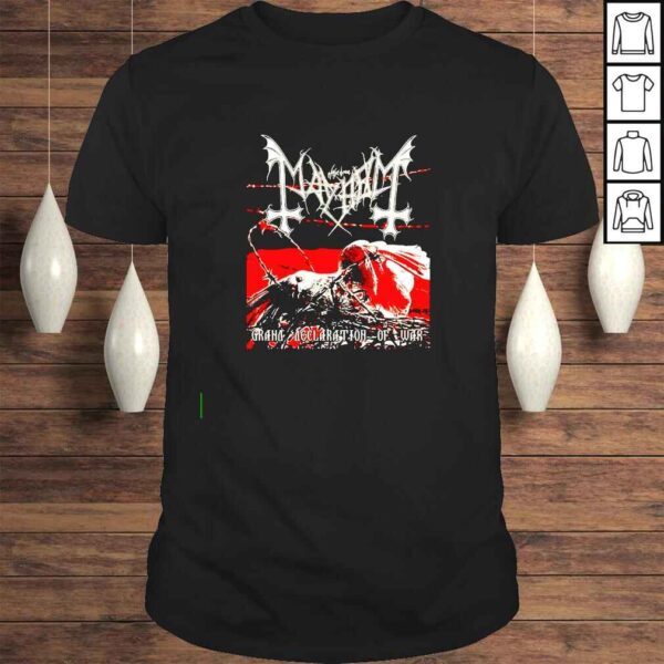 Mayhem Grand Declaration of War shirt