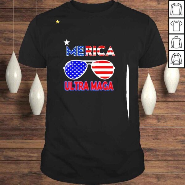 Merica Glass Ultra Maga shirt