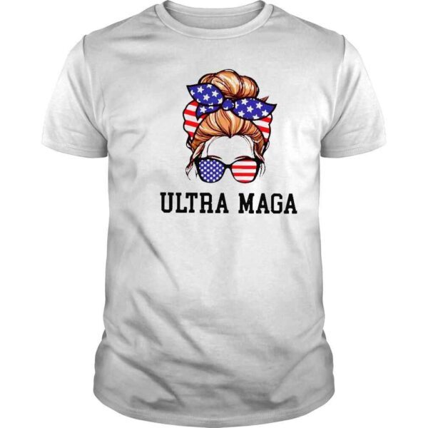 Messy Bun Ultra Maga King MAGA 2024 TShirt