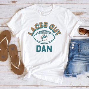 MiamI dolphins laces out Dan T-Shirts