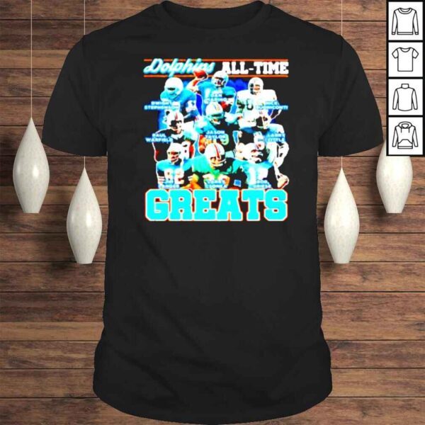 Miami Dolphins All Time Greats Composite TShirt