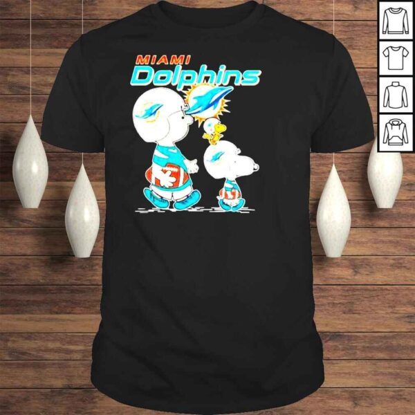 Miami Dolphins Football Peanuts shirt