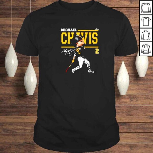 Michael Chavis Pittsburgh Cartoon Baseball Signatures Shirt