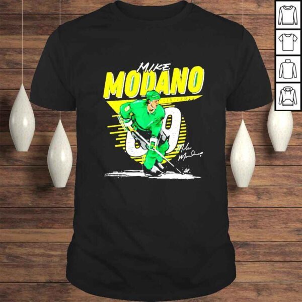 Mike Modano Minnesota North Stars Comet Signature shirt