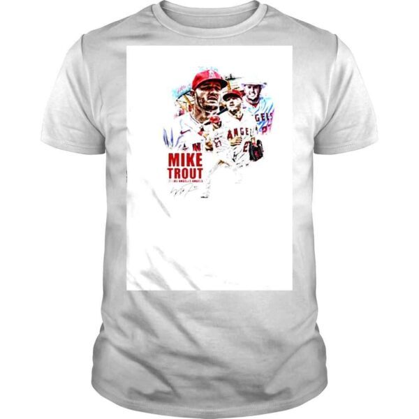 Mike Trout 2022 baseball signature shirt