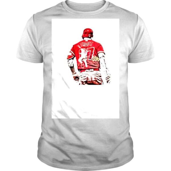 Mike Trout Los Angeles 27 baseball art shirt