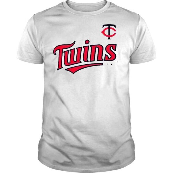 Minnesota twins white hometown hot shot shirt