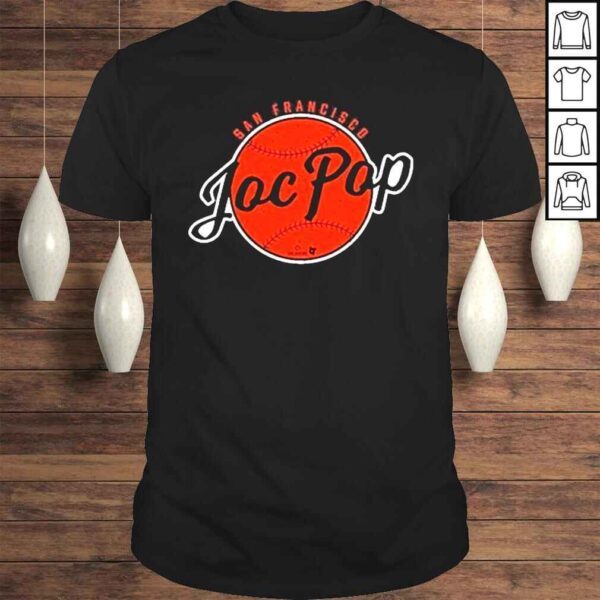 Mlb joc pederson san francisco joc pop shirt