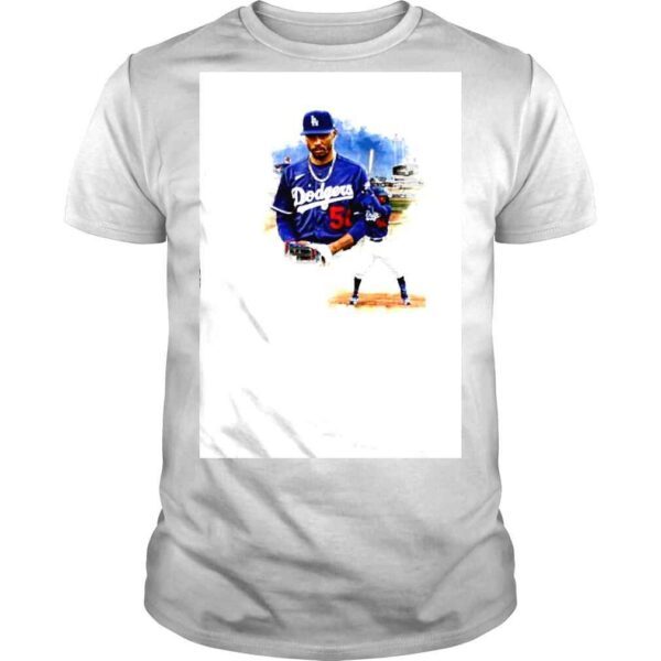 Mookie Betts Baseball color shirt