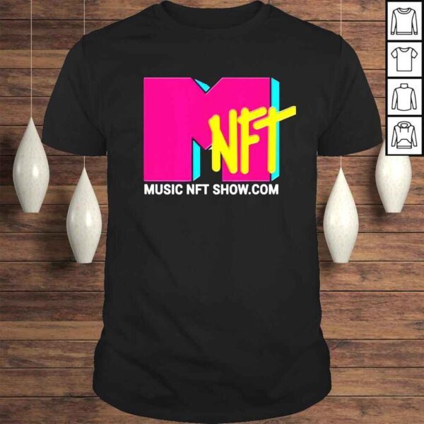 Music nft show vintage shirt