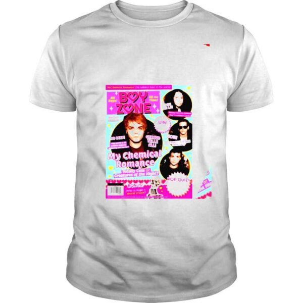 My Chemical Romance Teen Heartthrob Magazine T Shirt