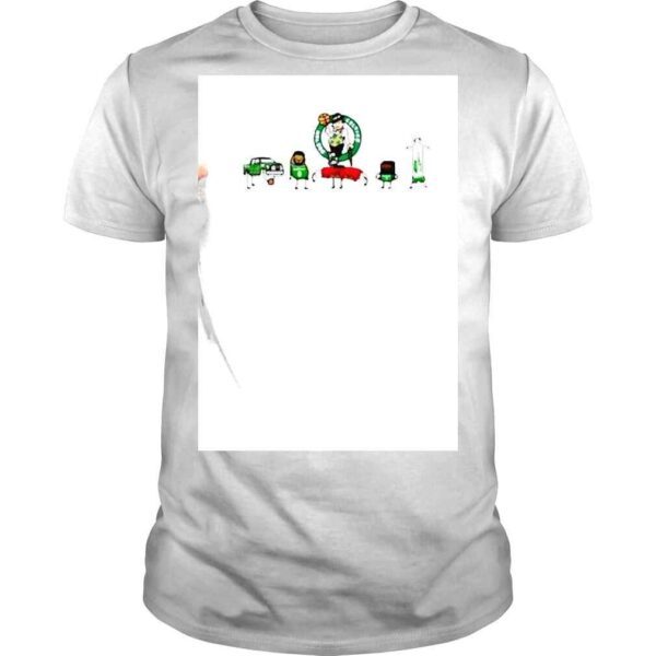 NBA Finals Playoff Paint The Boston Celtics Shirt