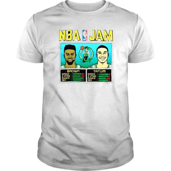 NBA Jam Brown Tatum shirt