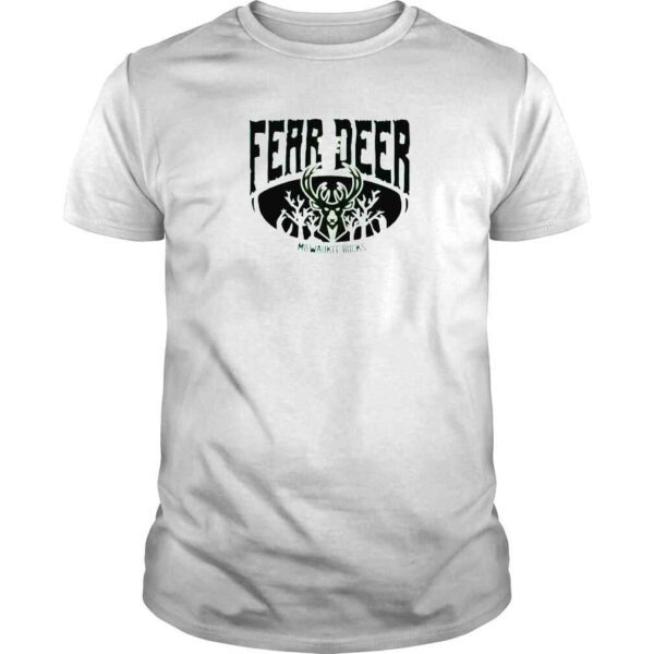 NBA Milwaukee Bucks Basketball Fear The Deer Shirt