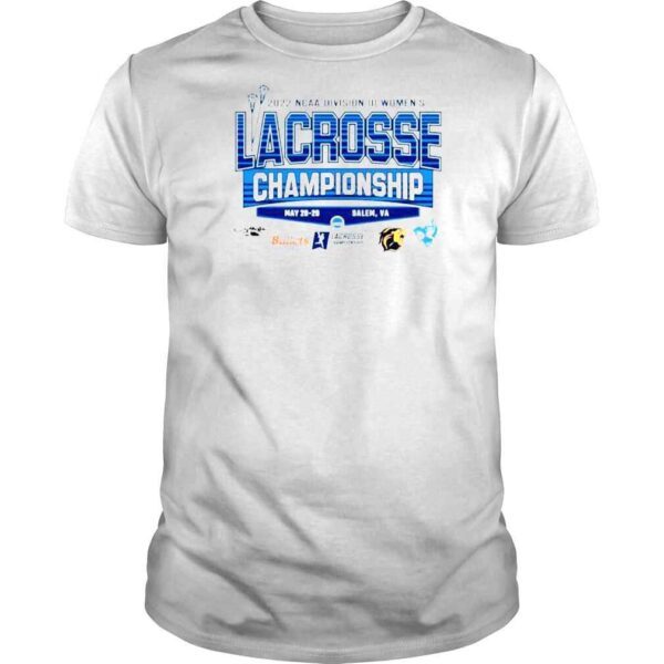 NCAA Division III Lacrosse Championship May 2829 Salem VA 2022 Shirt