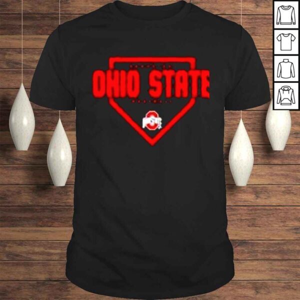 NCAA Ohio State Buckeyes 2022 Baseball Plate Performance shirt