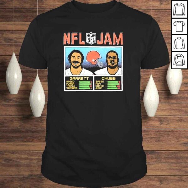 NFL Jam Browns Myles Garrett And Nick Chubb shirt