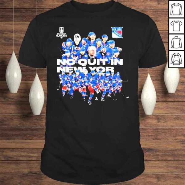 NY Rangers New York No Quit Unisex Tee Shirt