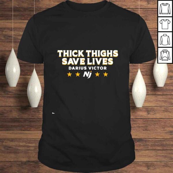 New Jersey Generals Thick Thighs Save Lives shirt