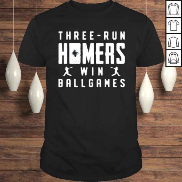 New York Yankees Aaron Judge ThreeRun Homers Win Ballgames shirt