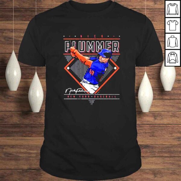 Nick Plummer New York Mets Diamond Name signature shirt